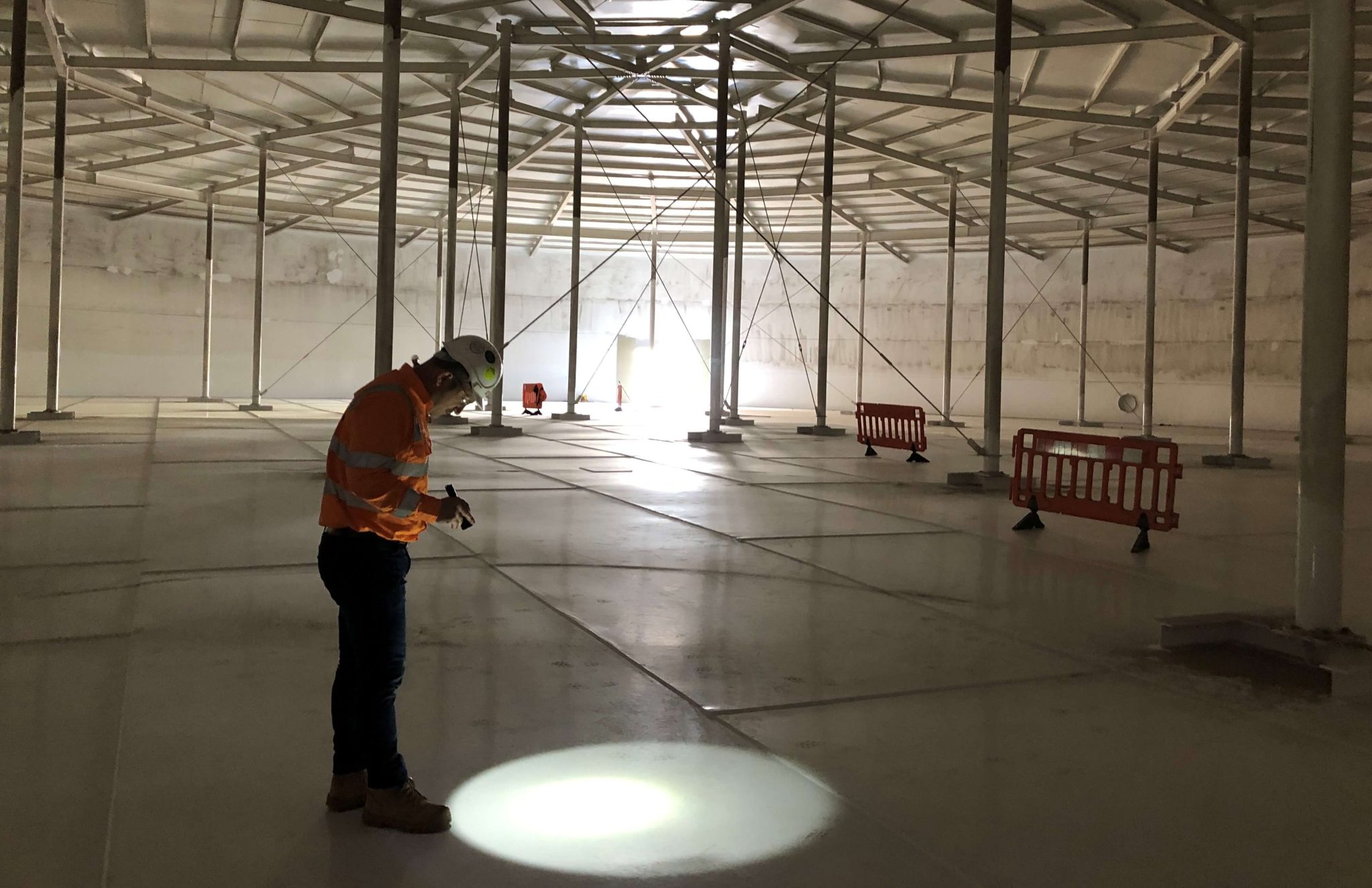 Coatings inspection for Melbourne Water asset refurbishment